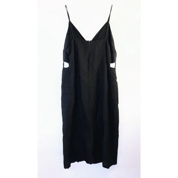 Women's Sleeveless Ring Detail Maxi Dress Future Collective W/ Jenee Naylor 28 - Picture 3 of 3